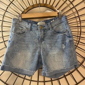 BOHO Vintage America Blues | size 4 | jean shorts